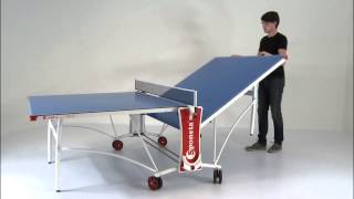 Sponeta Sportline 3-87 i mesa de ping pong plegado fácil